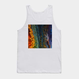 Gemstone Agate Jasper texture 22 Tank Top